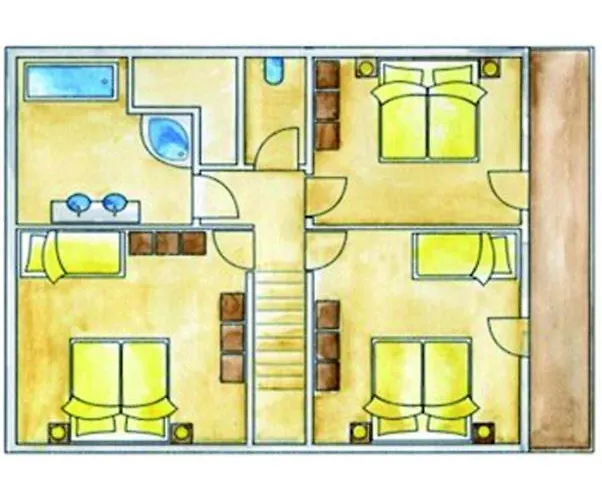 בית נופש Almhuettendorf Klippitztoerl *