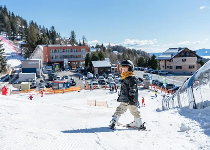 בית נופש Almhuettendorf Klippitztoerl Klippitztorl